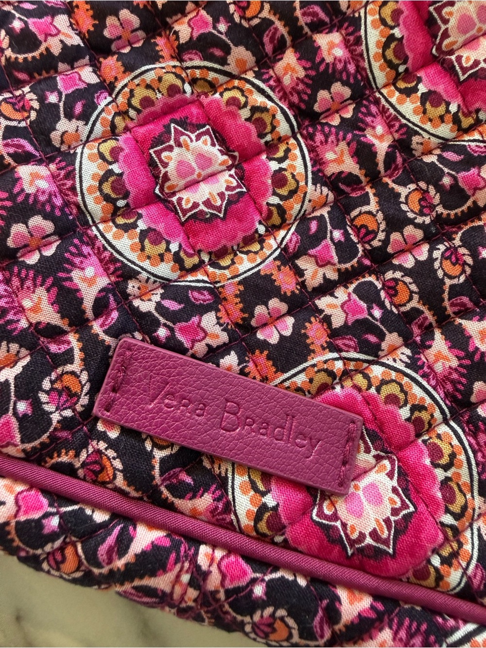 Vera Bradley Crossbody Floral Pink - Picture 5 of 12